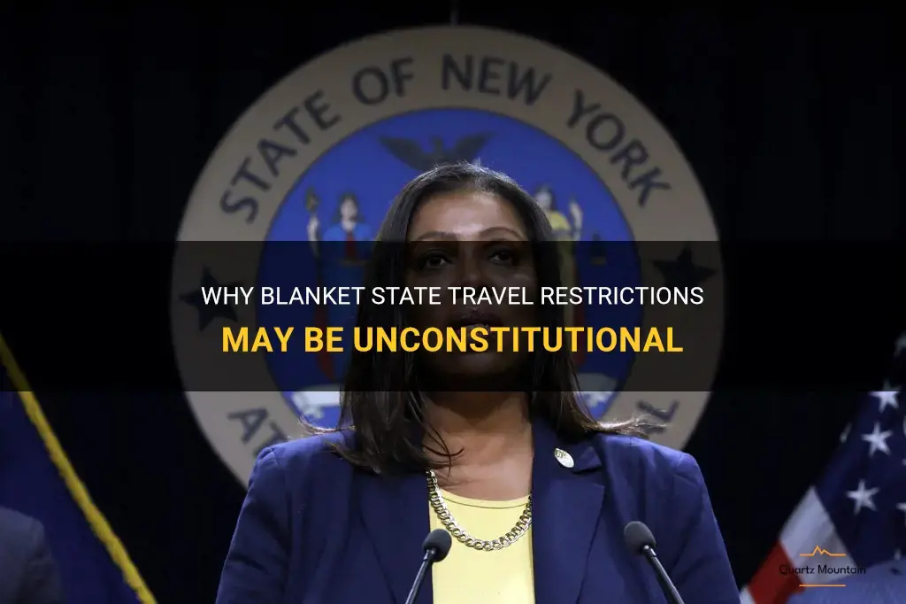 state travel restrictions unconstitutional