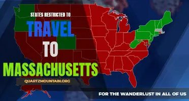 The Current Travel Restrictions Imposed on States Travelling to Massachusetts