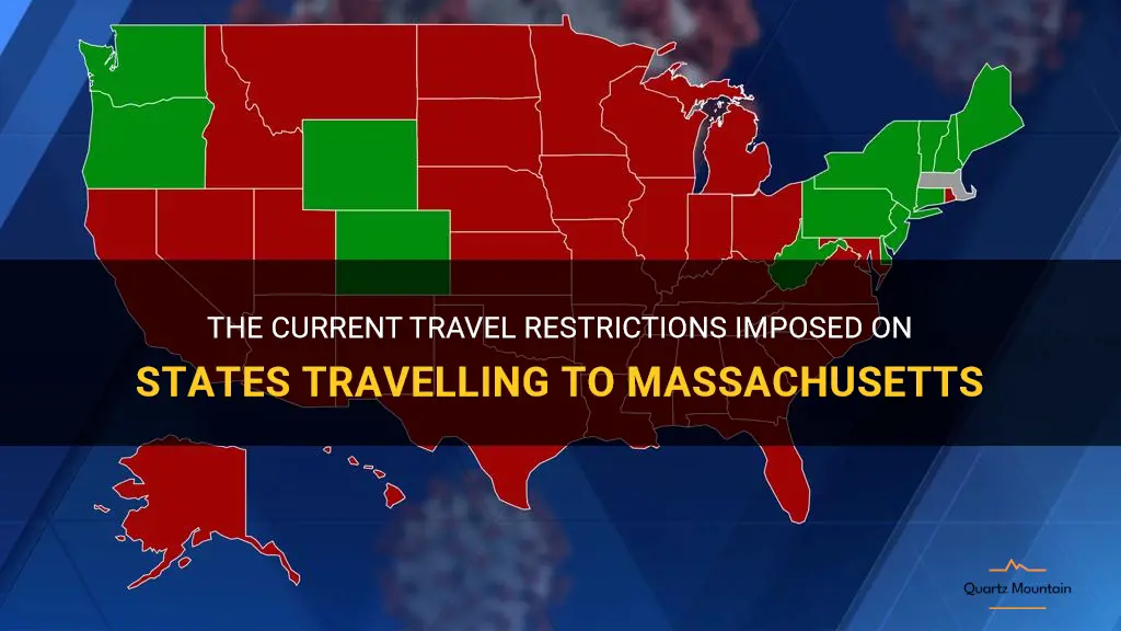 states restricted to travel to massachusetts