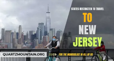 Travel Restrictions: Which States Are Restricted from Visiting New Jersey?