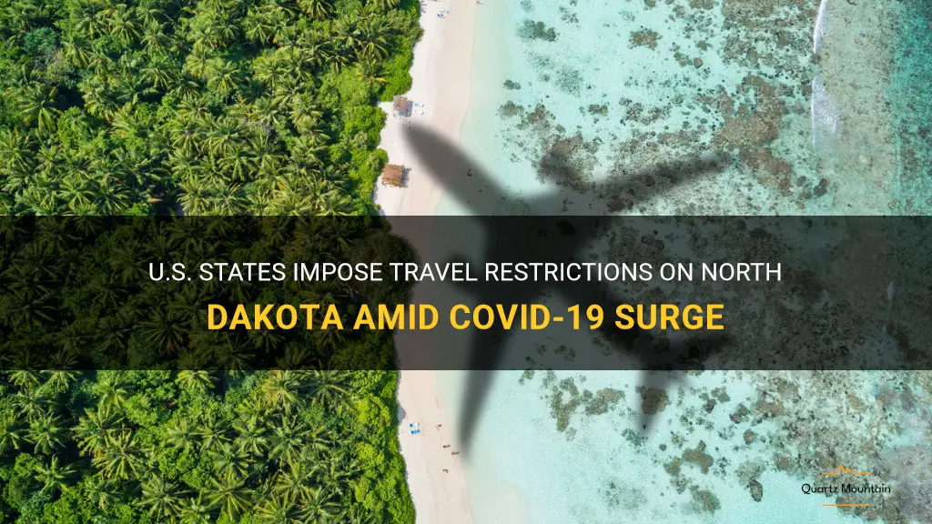 states restricting travel from north dakota