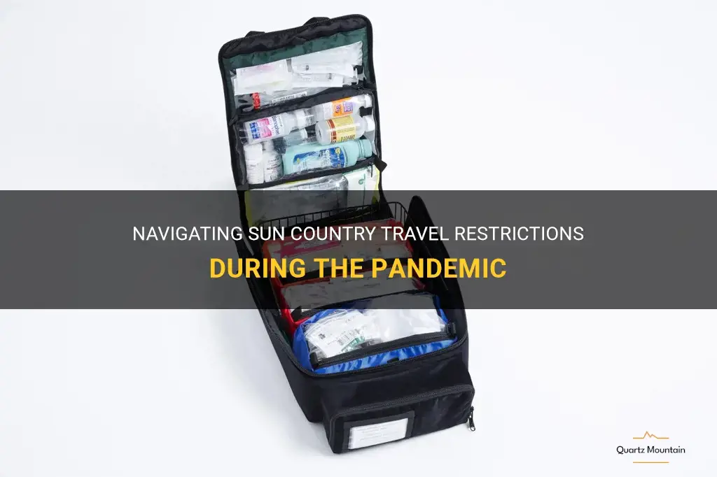 sun country travel restrictions
