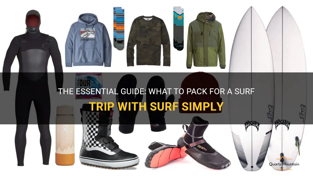 surf simply what to pack
