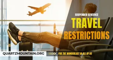 Navigating the Travel Restrictions Imposed on Individuals with Suspended Sentences