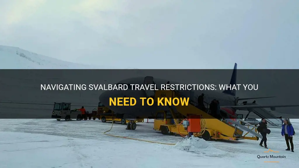 svalbard travel restrictions