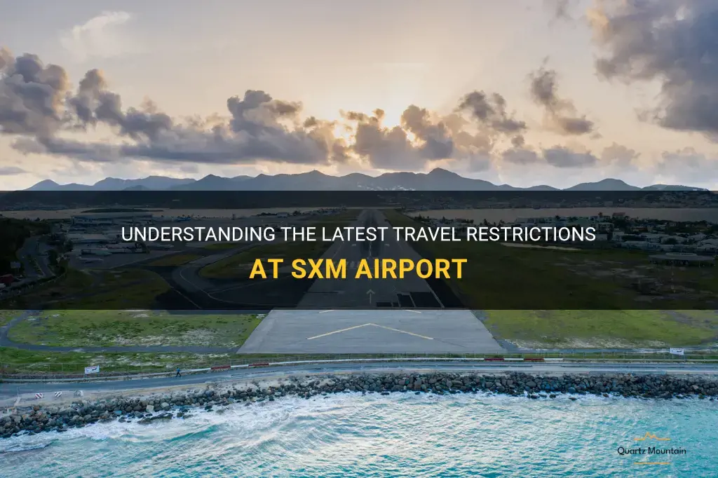 sxm airport travel restrictions