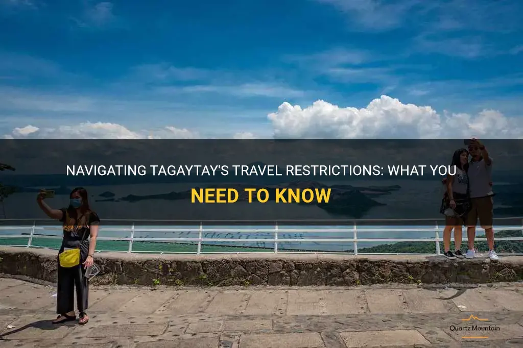 tagaytay travel restrictions