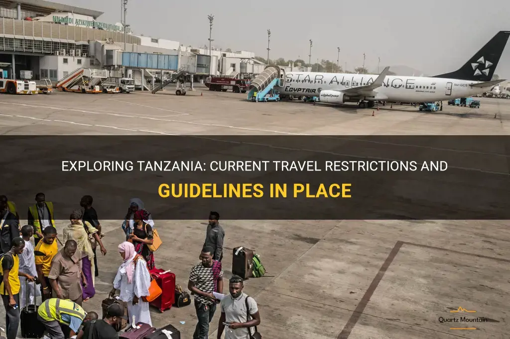 tanzania travel restrictions