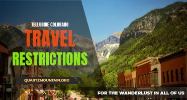 Navigating Travel Restrictions in Telluride, Colorado