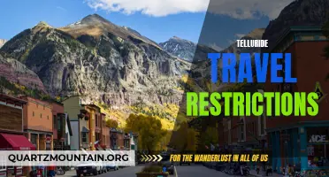 Exploring the Telluride Travel Restrictions and Guidelines: What Visitors Need to Know
