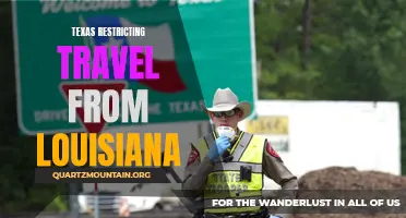 Texas Implements Restrictions on Travel from Louisiana