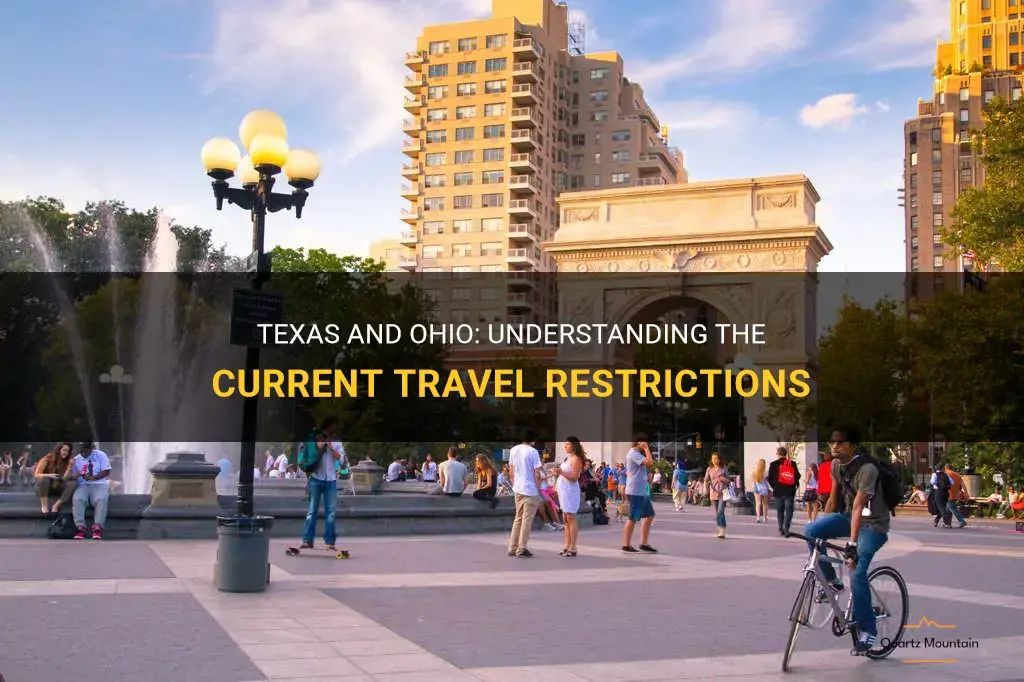 texas to ohio travel restrictions