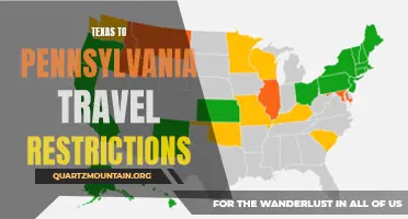 Travel Restrictions from Texas to Pennsylvania: What You Need to Know