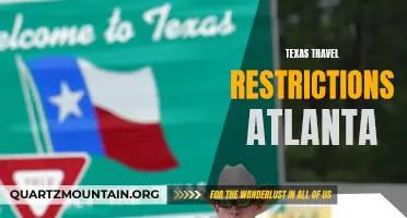 Texas Travel Restrictions Atlanta: What You Need to Know