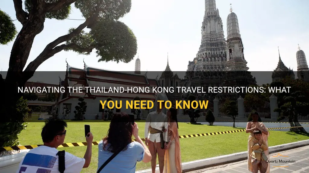 thailand hong kong travel restrictions