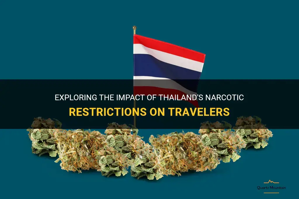 thailand narcotic restrictions travel