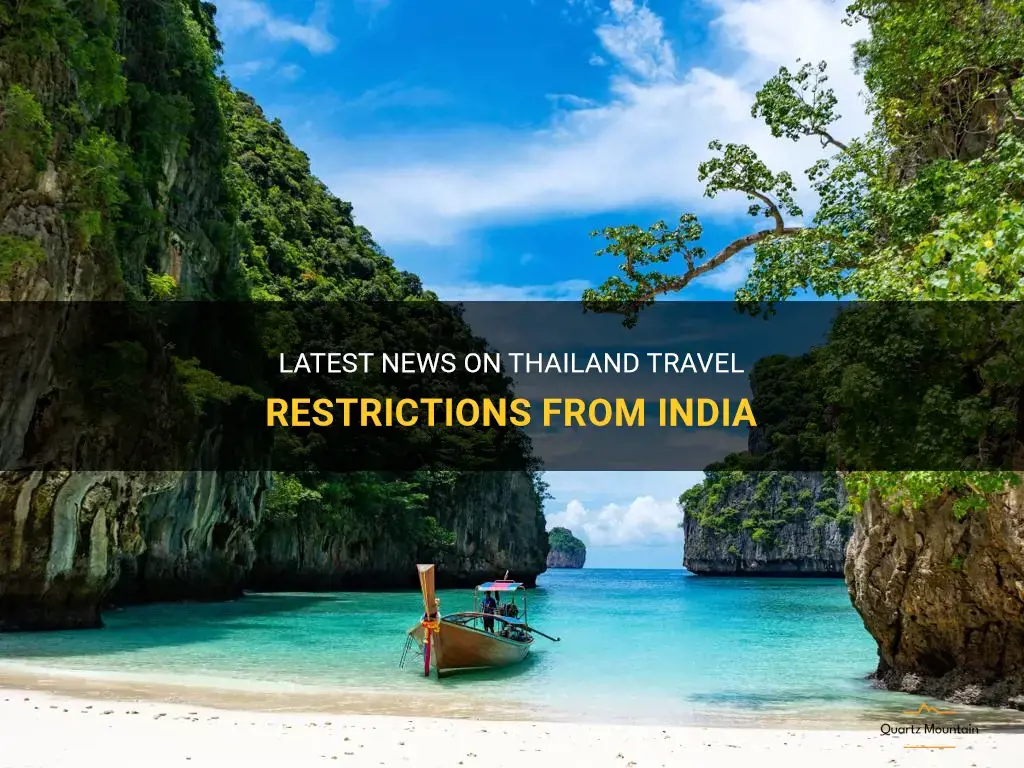 thailand travel restrictions from india latest news
