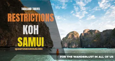 Exploring Koh Samui: An Overview of Thailand's Travel Restrictions Amidst the Pandemic