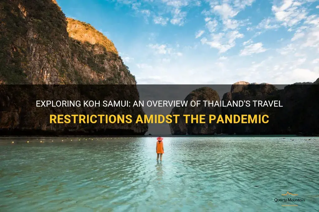 thailand travel restrictions koh samui