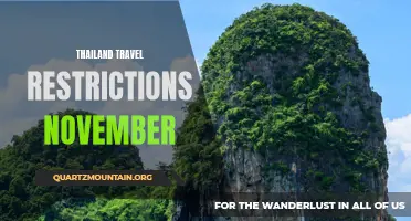 Exploring Thailand: Updated Travel Restrictions in November