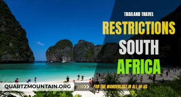 Thailand Travel Restrictions for South Africans: What You Need to Know