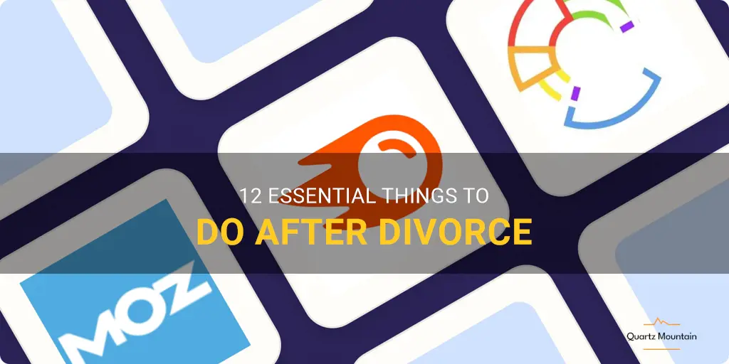 things to do after divorce