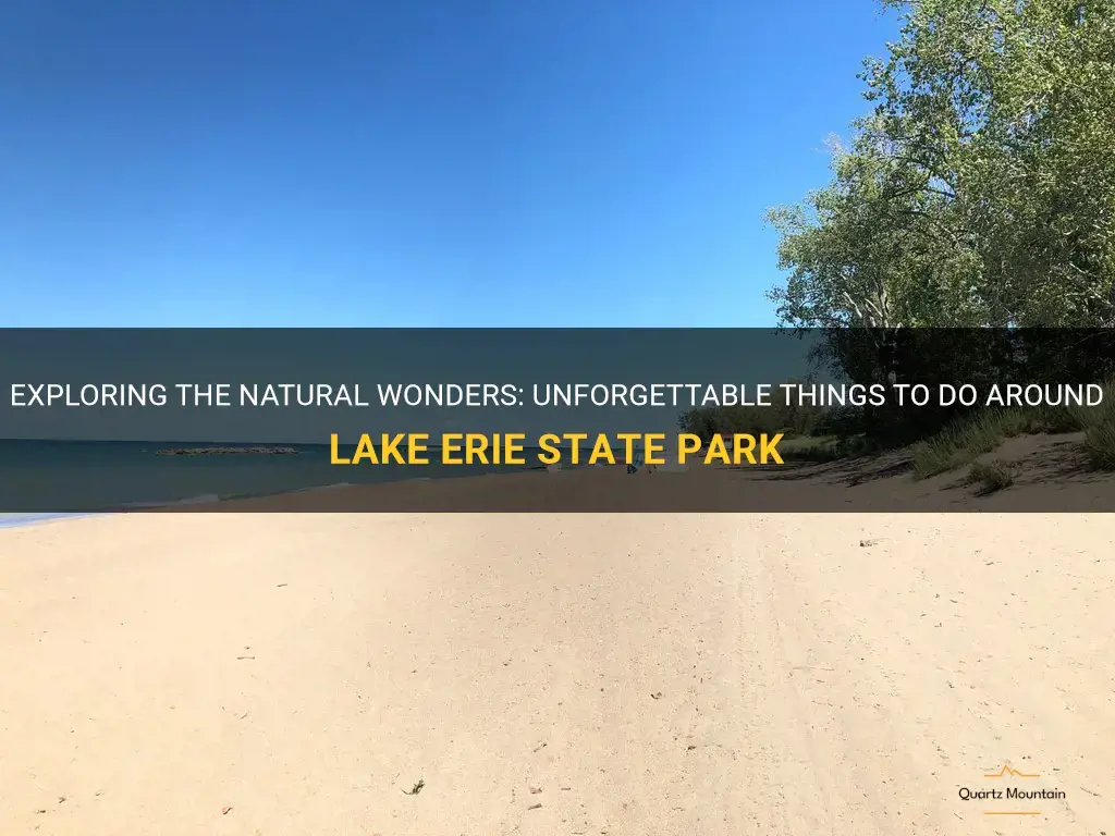 things to do around lake erie state park