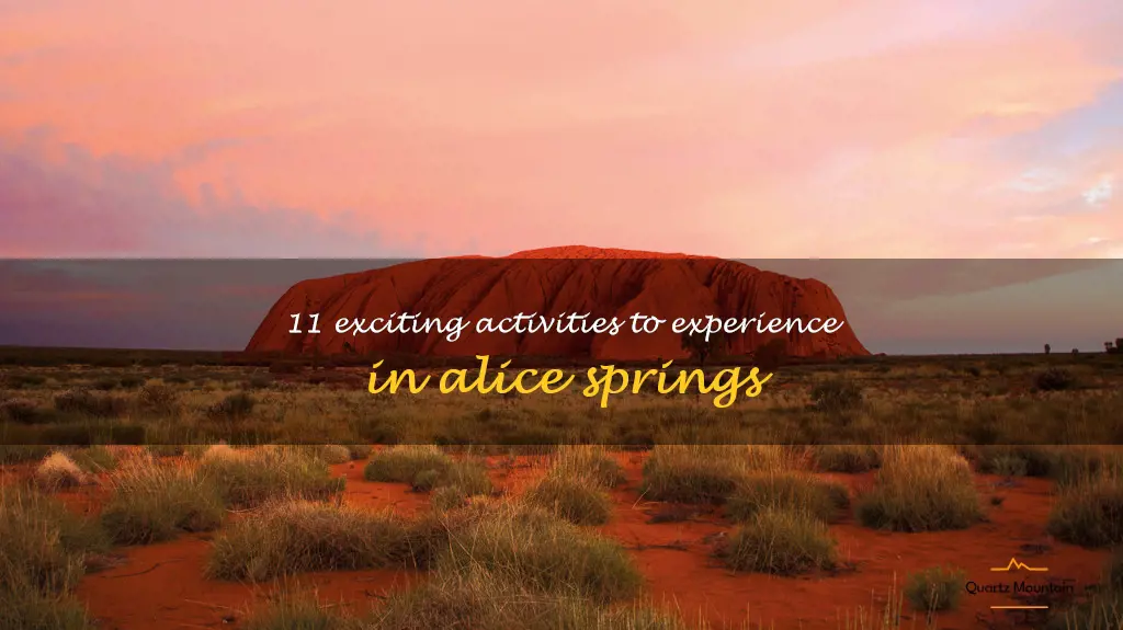 things to do at alice springs