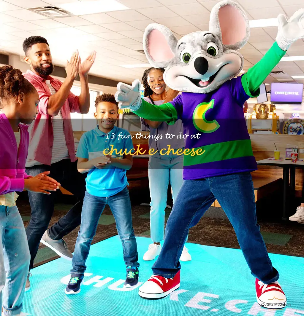 things to do at chuck e cheese