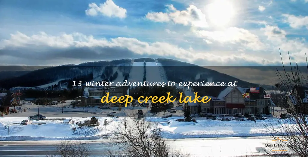 things to do at deep creek lake in the winter