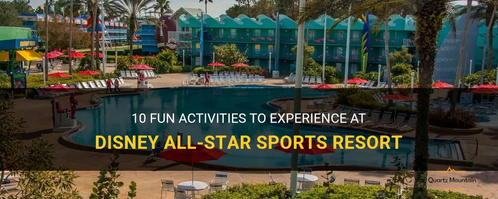 things to do at disney all star sports resort