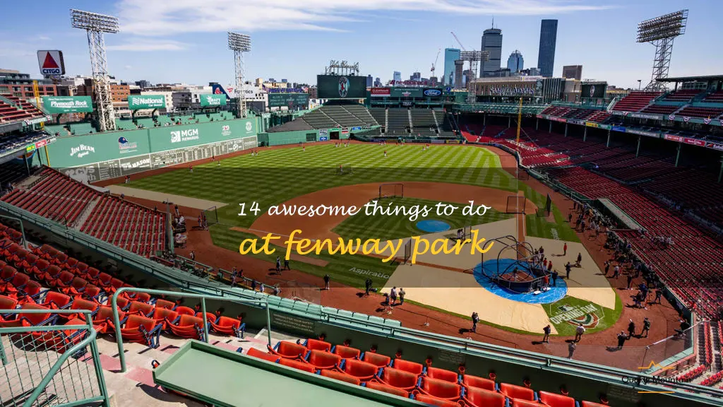 things to do at fenway park
