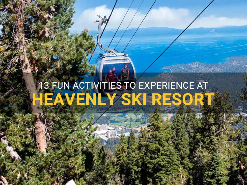 things to do at heavenly ski resort