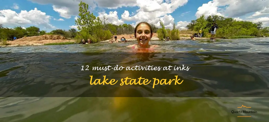 things to do at inks lake state park