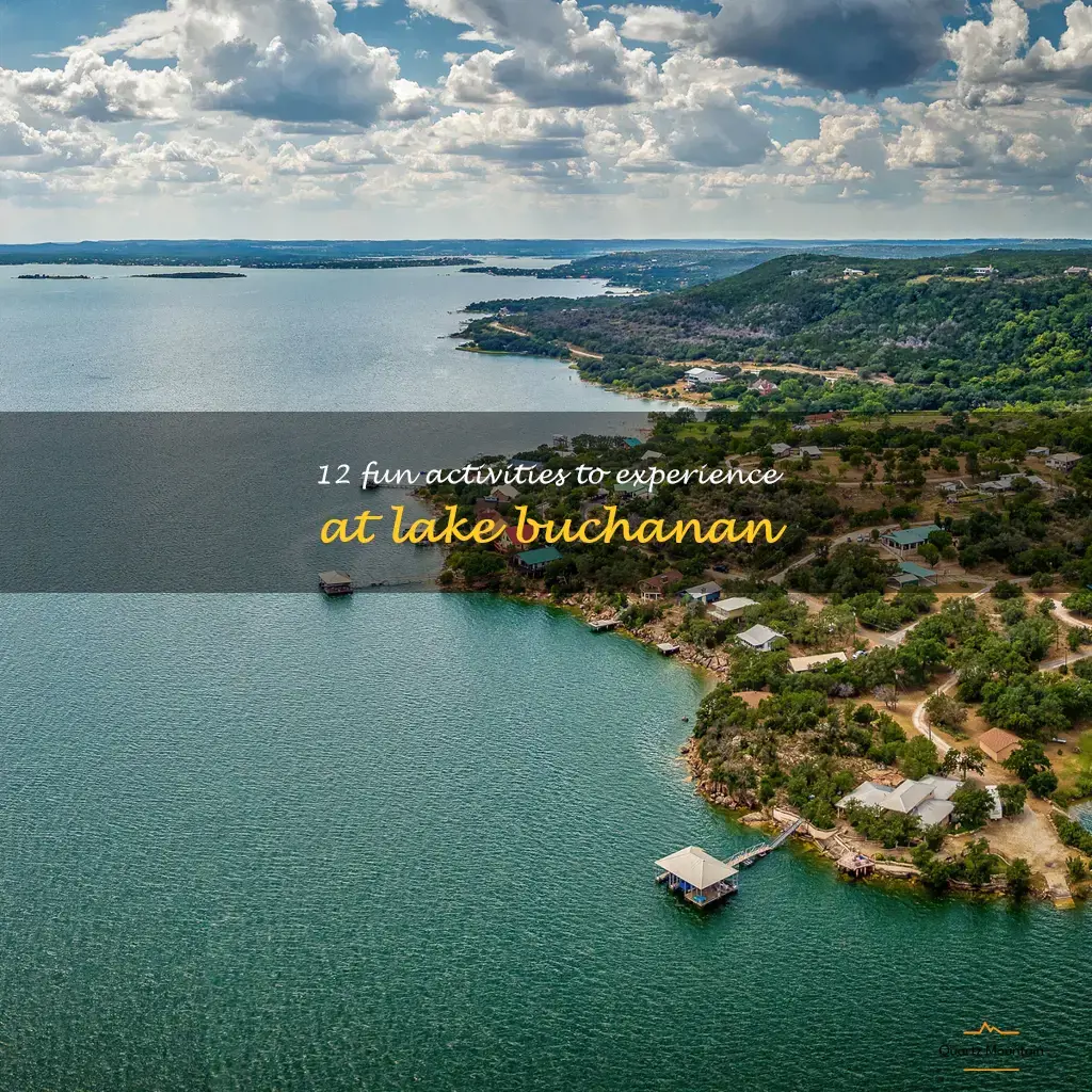 things to do at lake buchanan