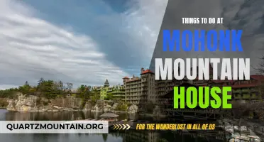 10 Exciting Activities at Mohonk Mountain House