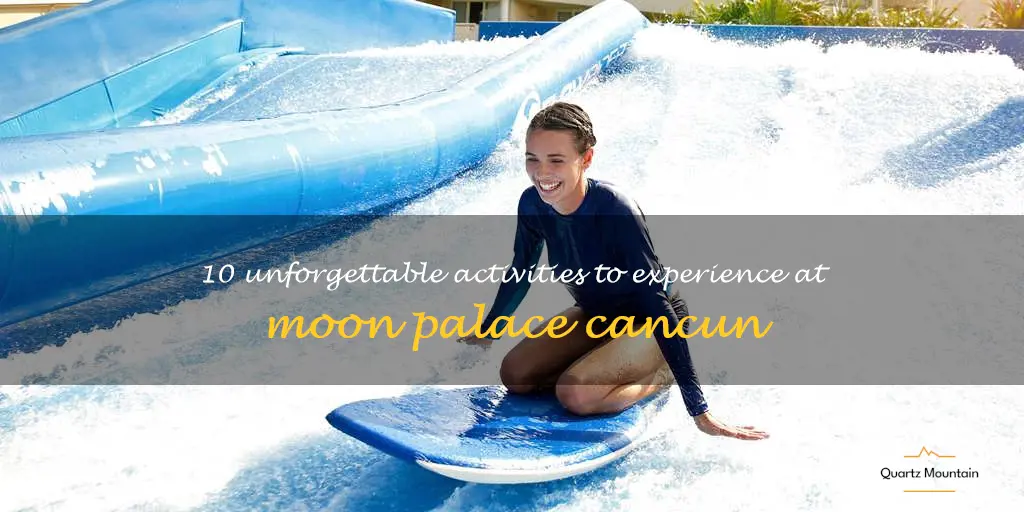 things to do at moon palace cancun