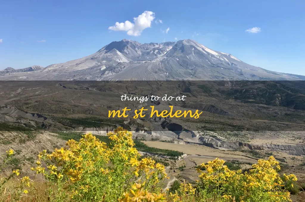 things to do at mt st helens