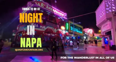 13 Fun Things to Do at Night in Napa