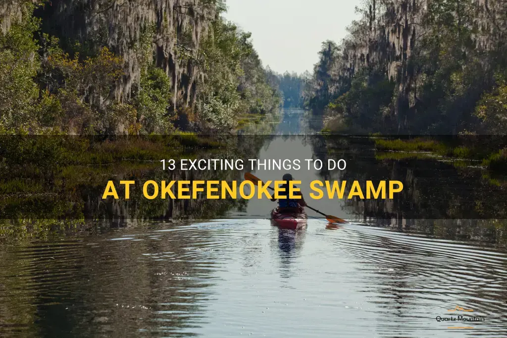 things to do at okefenokee swamp