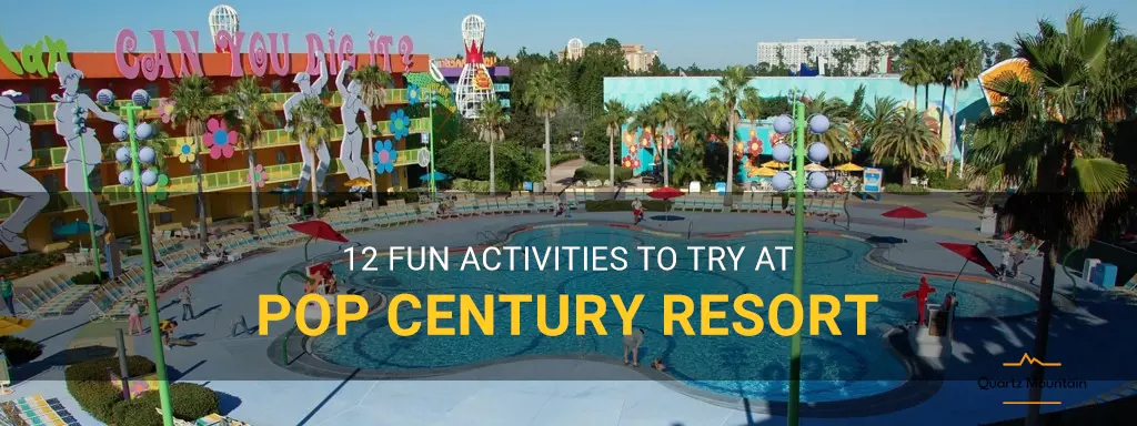 things to do at pop century resort