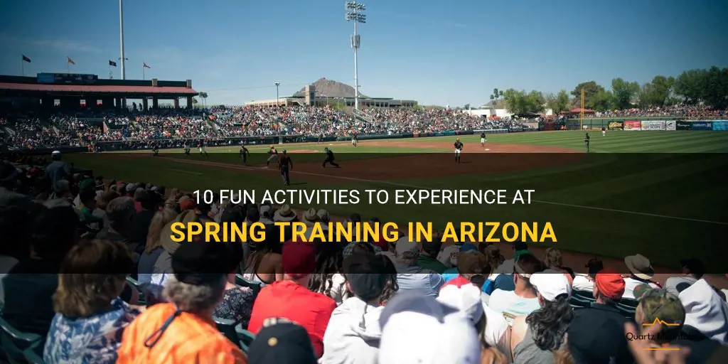 things to do at spring training arizona