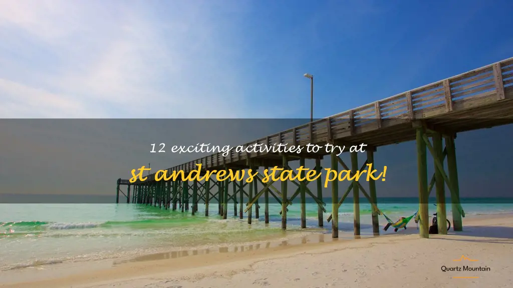 things to do at st andrews state park