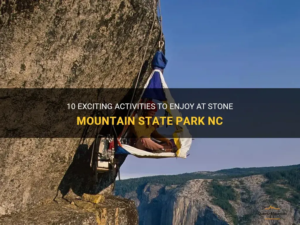 things to do at stone mountain state park nc