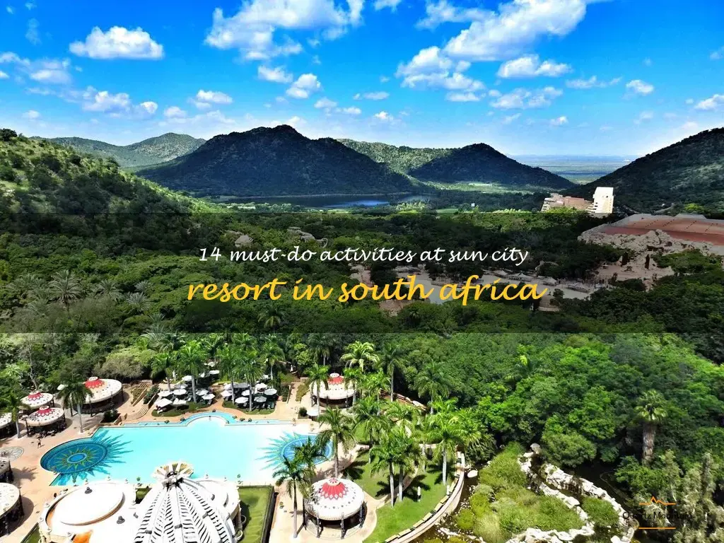 things to do at sun city resort in South Africa
