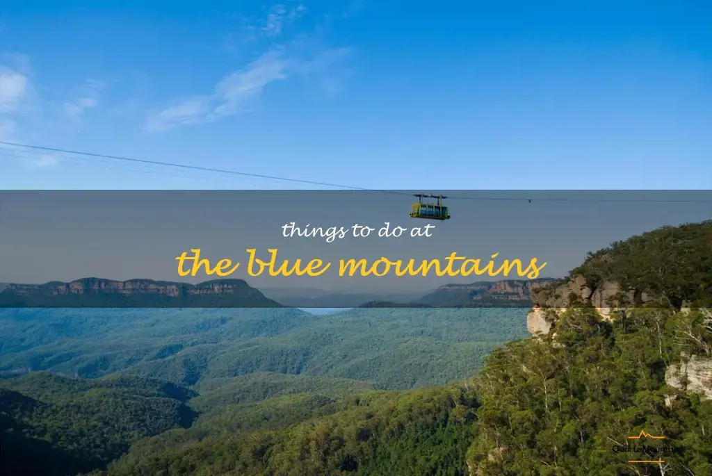 things to do at the blue mountains