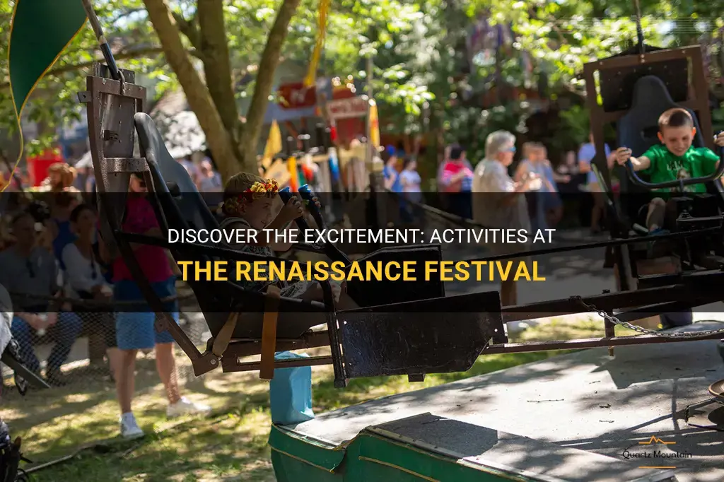 things to do at the renaissance festival