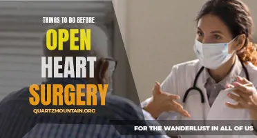 10 Important Things to Do Before Open Heart Surgery