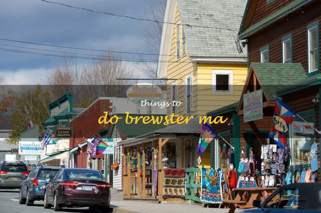 things to do brewster ma