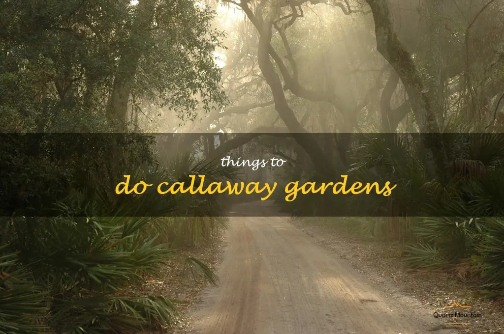 things to do callaway gardens